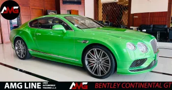 BENTLEY CONTINENTAL GT SPEED 2016 MODEL YEAR GREEN COLOR EXTERIOR