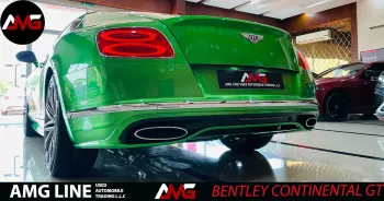 BENTLEY CONTINENTAL GT SPEED 2016 MODEL YEAR GREEN COLOR EXTERIOR