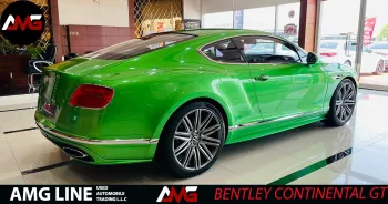 BENTLEY CONTINENTAL GT SPEED 2016 MODEL YEAR GREEN COLOR EXTERIOR