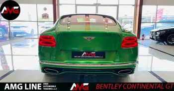 BENTLEY CONTINENTAL GT SPEED 2016 MODEL YEAR GREEN COLOR EXTERIOR