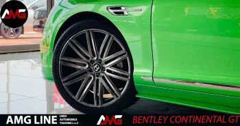 BENTLEY CONTINENTAL GT SPEED 2016 MODEL YEAR GREEN COLOR EXTERIOR