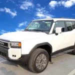 Toyota Prado Limited 2.8 Litters Diesel 2024 Model Year White Color - Thumbnail 1
