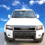 Toyota Prado Limited 2.8 Litters Diesel 2024 Model Year White Color - Thumbnail 2