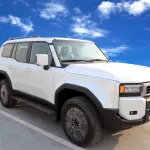Toyota Prado Limited 2.8 Litters Diesel 2024 Model Year White Color - Thumbnail 3