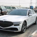 Hyundai Genesis G90 3.5L Twin Turbo AWD 2023 Model Year White Color - Thumbnail 3