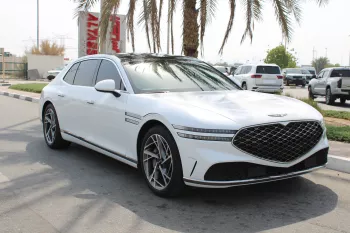 Hyundai Genesis G90 3.5L Twin Turbo AWD 2023 Model Year White Color