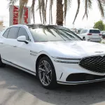 Hyundai Genesis G90 3.5L Twin Turbo AWD 2023 Model Year White Color - Thumbnail 1