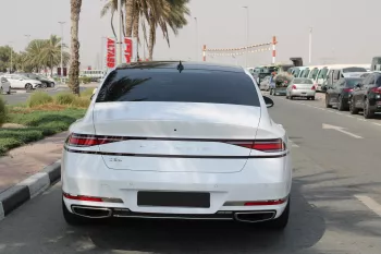 Hyundai Genesis G90 3.5L Twin Turbo AWD 2023 Model Year White Color
