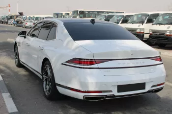 Hyundai Genesis G90 3.5L Twin Turbo AWD 2023 Model Year White Color