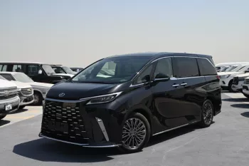 LEXUS LM350 HYBRID 2.5L E-CVT 4WD 2024 MODEL YEAR BLACK COLOR