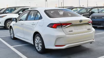 TOYOTA COROLLA GLI HYBRID 1.8L 2024 MODEL YEAR WHITE COLOR EXTERIOR