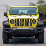 JEEP WRANGLER RUBICON UNLIMITED 2023 MODEL YEAR HIGH VELOCITY YELLOW COLOR - Thumbnail 2