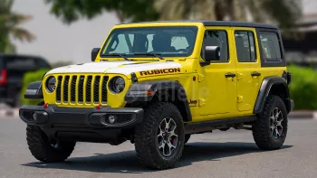 JEEP WRANGLER RUBICON UNLIMITED 2023 MODEL YEAR HIGH VELOCITY YELLOW COLOR
