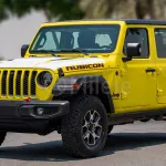JEEP WRANGLER RUBICON UNLIMITED 2023 MODEL YEAR HIGH VELOCITY YELLOW COLOR - Thumbnail 3