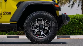 JEEP WRANGLER RUBICON UNLIMITED 2023 MODEL YEAR HIGH VELOCITY YELLOW COLOR