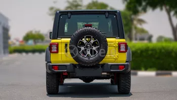 JEEP WRANGLER RUBICON UNLIMITED 2023 MODEL YEAR HIGH VELOCITY YELLOW COLOR