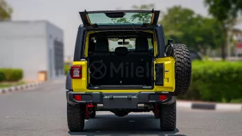 JEEP WRANGLER RUBICON UNLIMITED 2023 MODEL YEAR HIGH VELOCITY YELLOW COLOR