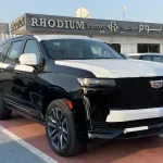 CADILLAC ESCALADE 6.2L PETROL V8 AWD 2023 MODEL YEAR BLACK COLOR - Thumbnail 3