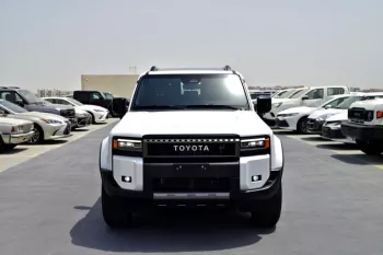 TOYOTA PRADO ADVENTURE 2.4L TURBO 2024 MODEL YEAR WHITE COLOR
