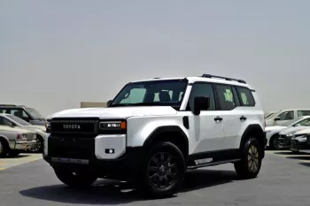 TOYOTA PRADO ADVENTURE 2.4L TURBO 2024 MODEL YEAR WHITE COLOR