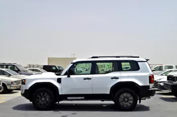 TOYOTA PRADO ADVENTURE 2.4L TURBO 2024 MODEL YEAR WHITE COLOR