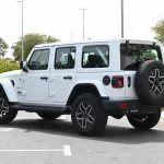 Jeep Wrangler Unlimited Sahara 2.0L 4WD 2024 Model Year White Color - Thumbnail 3