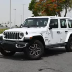 Jeep Wrangler Unlimited Sahara 2.0L 4WD 2024 Model Year White Color - Thumbnail 1