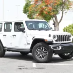 Jeep Wrangler Unlimited Sahara 2.0L 4WD 2024 Model Year White Color - Thumbnail 2