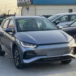 BYD E2 LEXURY ELECTRIC 2025 MODEL YEAR GRAY COLOR EXTERIOR - Thumbnail 4