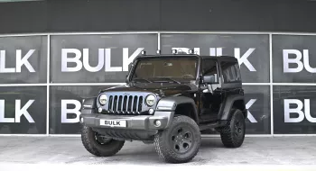 Jeep Wrangler Sahara 2016 Model Year Black Color Exterior GCC Specs