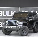 Jeep Wrangler Sahara 2016 Model Year Black Color Exterior GCC Specs - Thumbnail 1