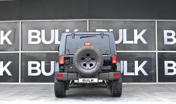 Jeep Wrangler Sahara 2016 Model Year Black Color Exterior GCC Specs