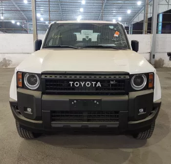 TOYOTA PRADO 250 2.8L DIESEL TX2 2024 MODEL YEAR WHITE COLOR