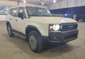 TOYOTA PRADO 250 2.8L DIESEL TX2 2024 MODEL YEAR WHITE COLOR
