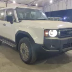 TOYOTA PRADO 250 2.8L DIESEL TX2 2024 MODEL YEAR WHITE COLOR - Thumbnail 3