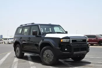 TOYOTA PRADO TXL 2.8L TURBO DIESEL 7 SEAT 2024 MODEL YEAR BLACK COLOR