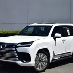 LEXUS LX500D TURBO SPORT V6 3.3L DIESEL 2023 MODEL YEAR WHITE COLOR - Thumbnail 3