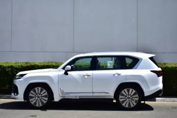 LEXUS LX500D TURBO SPORT V6 3.3L DIESEL 2023 MODEL YEAR WHITE COLOR