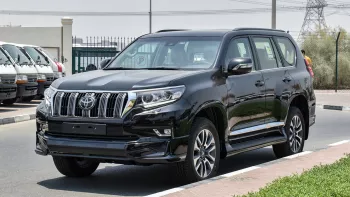 TOYOTA PRADO VX.R 4.0L PETROL 4WD 2023 MODEL YEAR BLACK COLOR