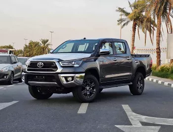 TOYOTA HILUX 2.7L PETROL 4WD 2024 MODEL YEAR GREY COLOR