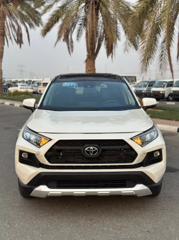 TOYOTA RAV4 LIMITED 360 CAMERA 2.5L HYBRID V4 2019 MODEL YEAR WHITE