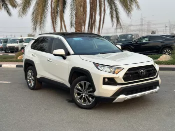 TOYOTA RAV4 LIMITED 360 CAMERA 2.5L HYBRID V4 2019 MODEL YEAR WHITE