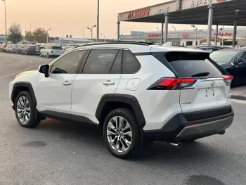 TOYOTA RAV4 LIMITED 360 CAMERA 2.5L HYBRID V4 2019 MODEL YEAR WHITE