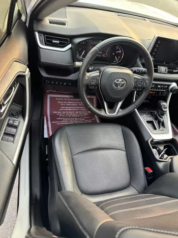 TOYOTA RAV4 LIMITED 360 CAMERA 2.5L HYBRID V4 2019 MODEL YEAR WHITE