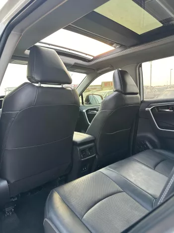 TOYOTA RAV4 LIMITED 360 CAMERA 2.5L HYBRID V4 2019 MODEL YEAR WHITE