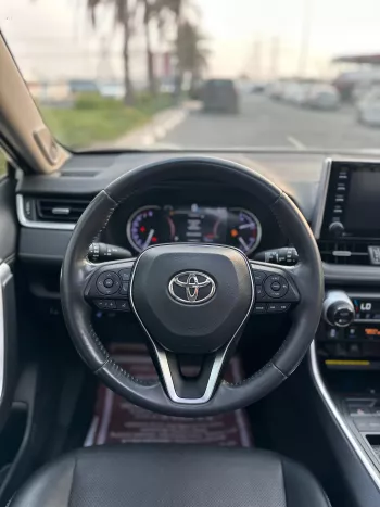 TOYOTA RAV4 LIMITED 360 CAMERA 2.5L HYBRID V4 2019 MODEL YEAR WHITE