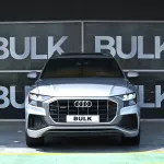 Audi Q8 2019 Model Year S-Line 55 TFSI GCC Specs Panoramic Roof Silver Color - Thumbnail 2