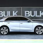 Audi Q8 2019 Model Year S-Line 55 TFSI GCC Specs Panoramic Roof Silver Color - Thumbnail 4