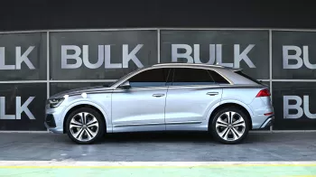 Audi Q8 2019 Model Year S-Line 55 TFSI GCC Specs Panoramic Roof Silver Color