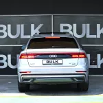Audi Q8 2019 Model Year S-Line 55 TFSI GCC Specs Panoramic Roof Silver Color - Thumbnail 7